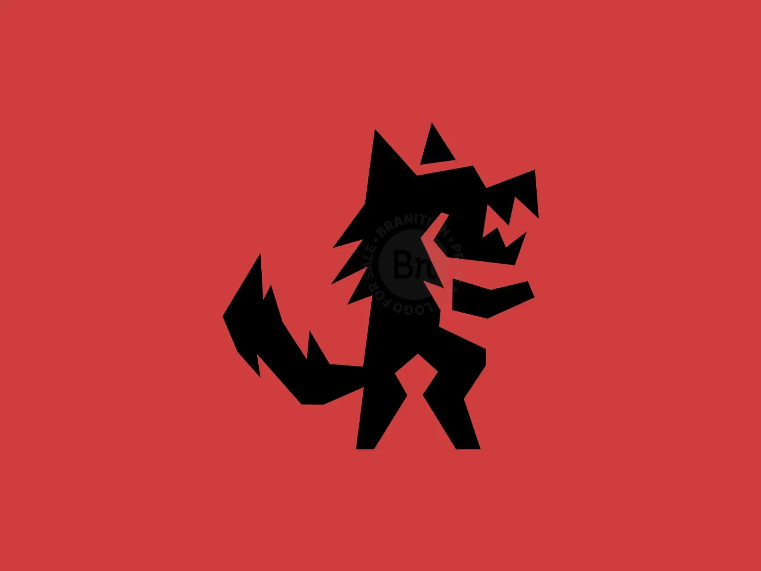 Standing Wolf Logo