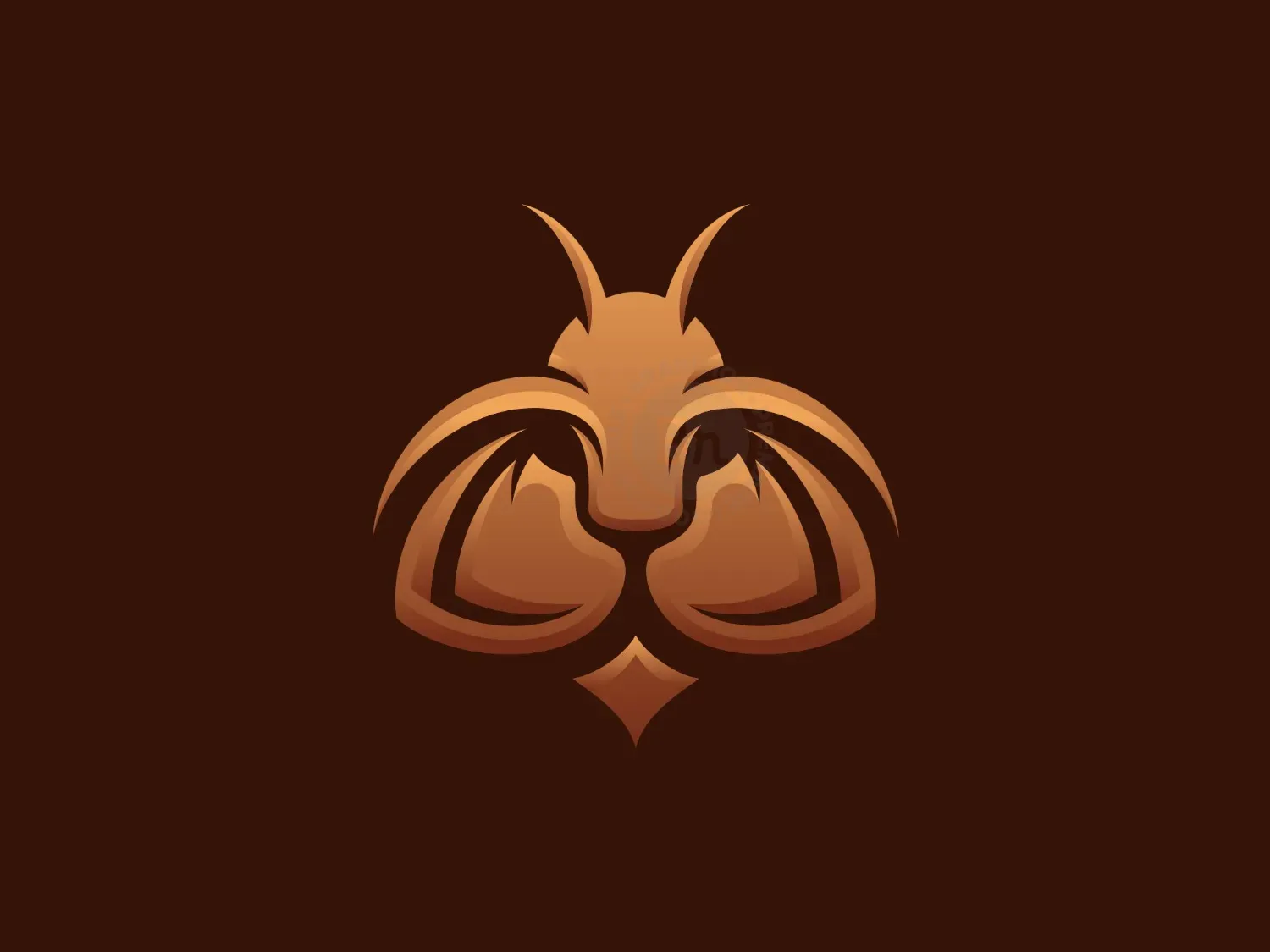 Lion Bee Logo