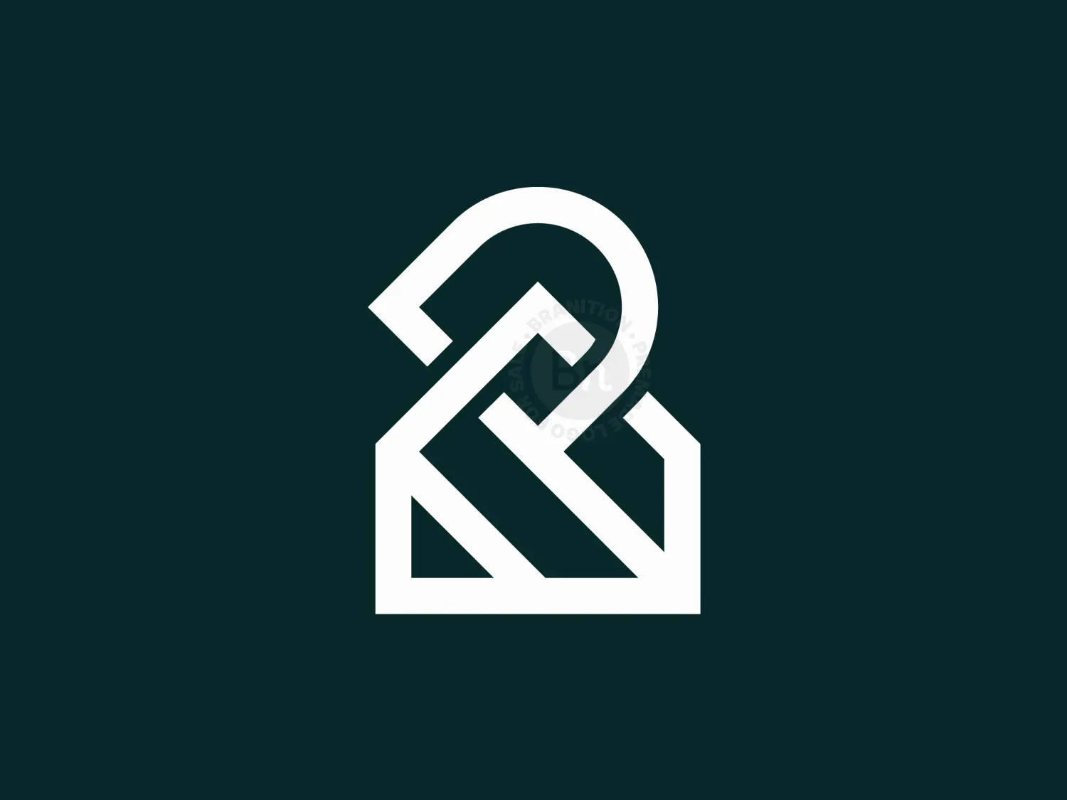 p monogram logo logo 32