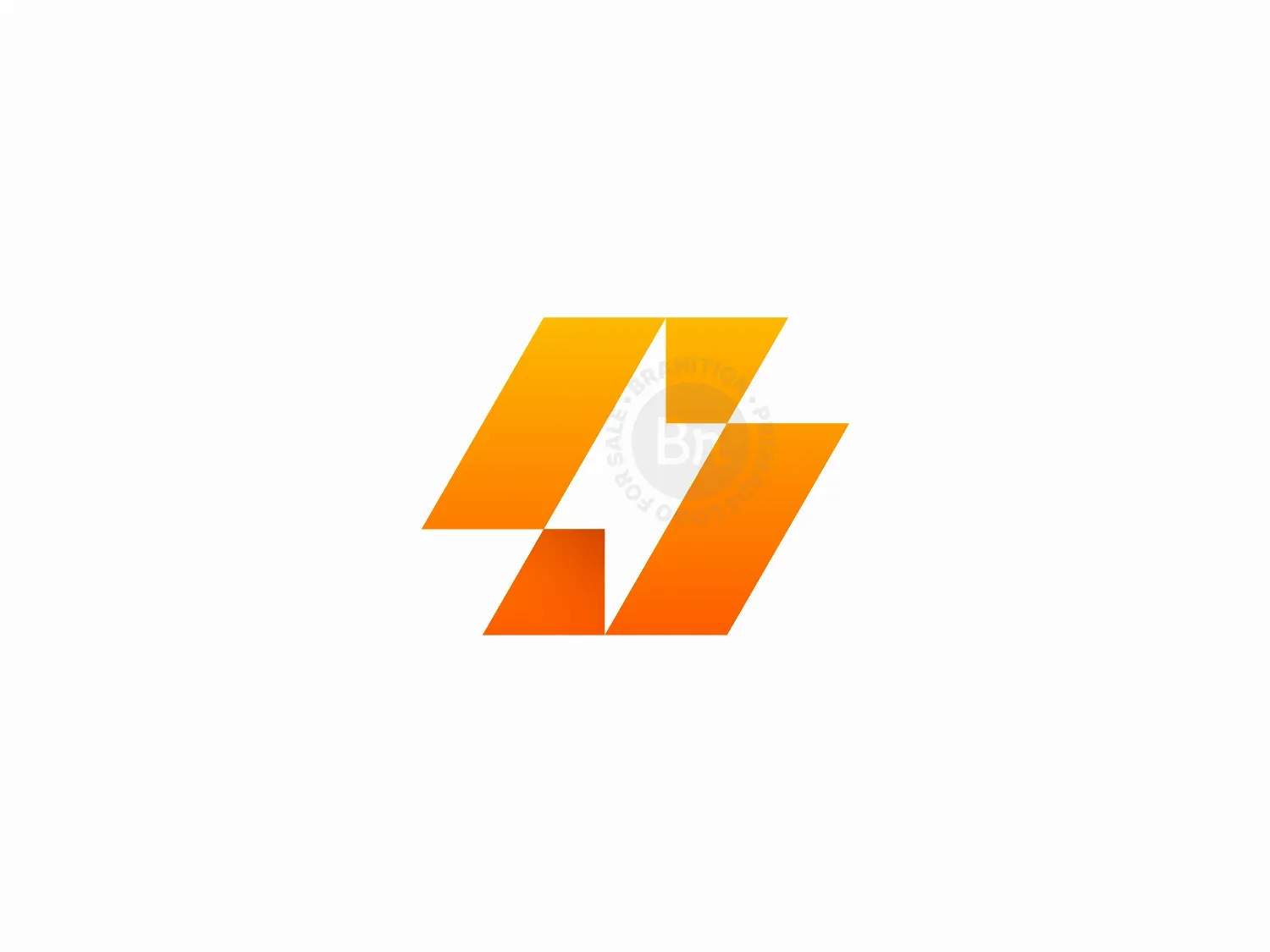 Lightning Bolt Layer Logo