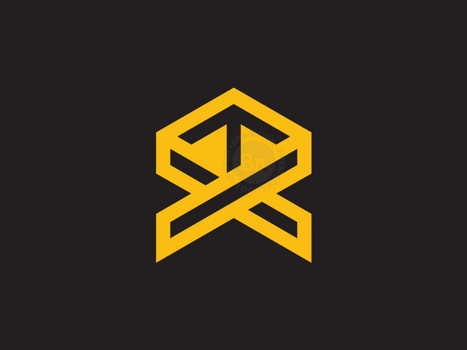 Geometric X Arrow Logo