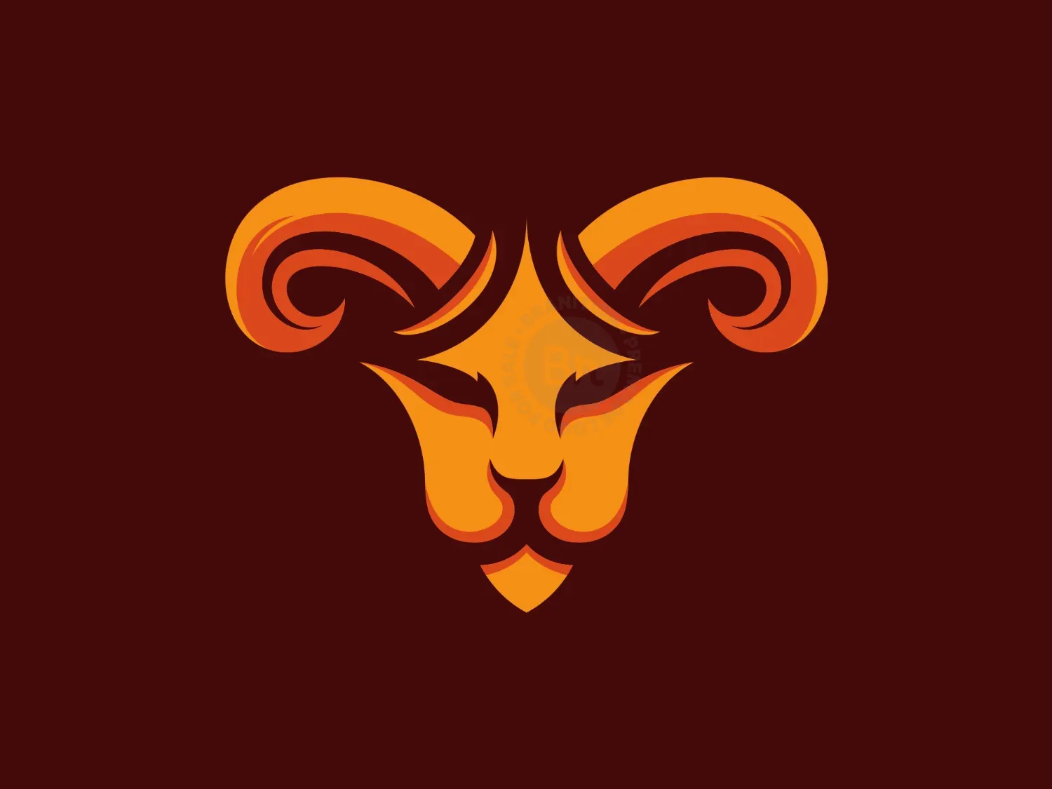 Lion Ram Logo