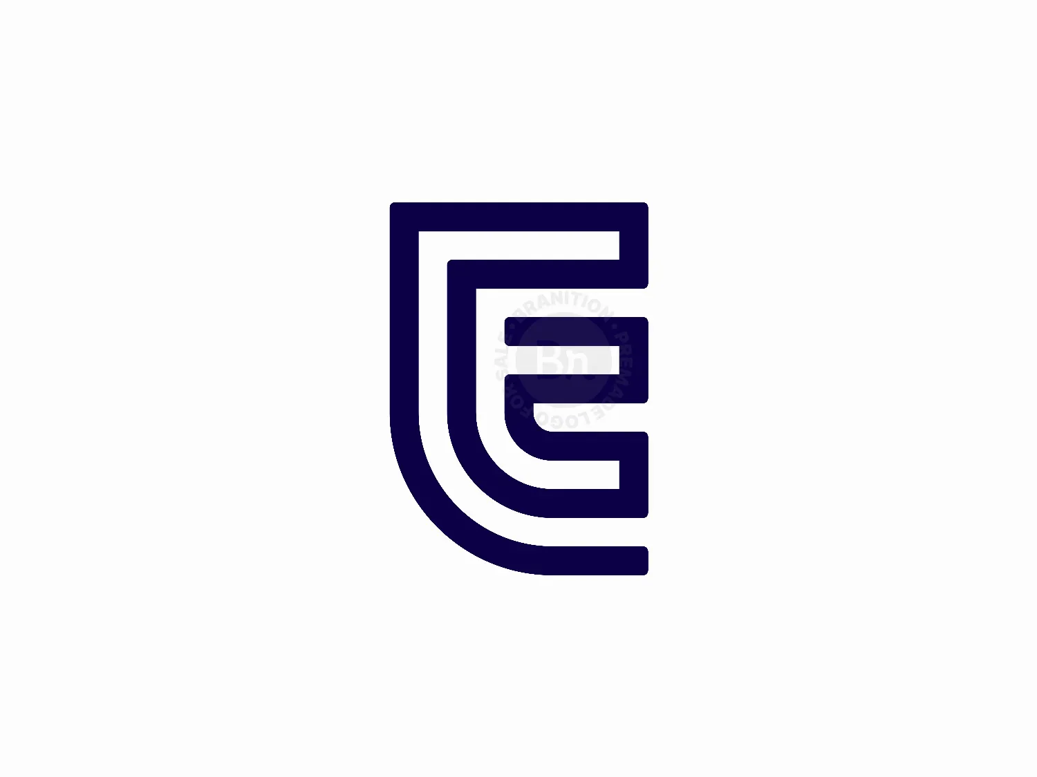 letter initial e logo 4