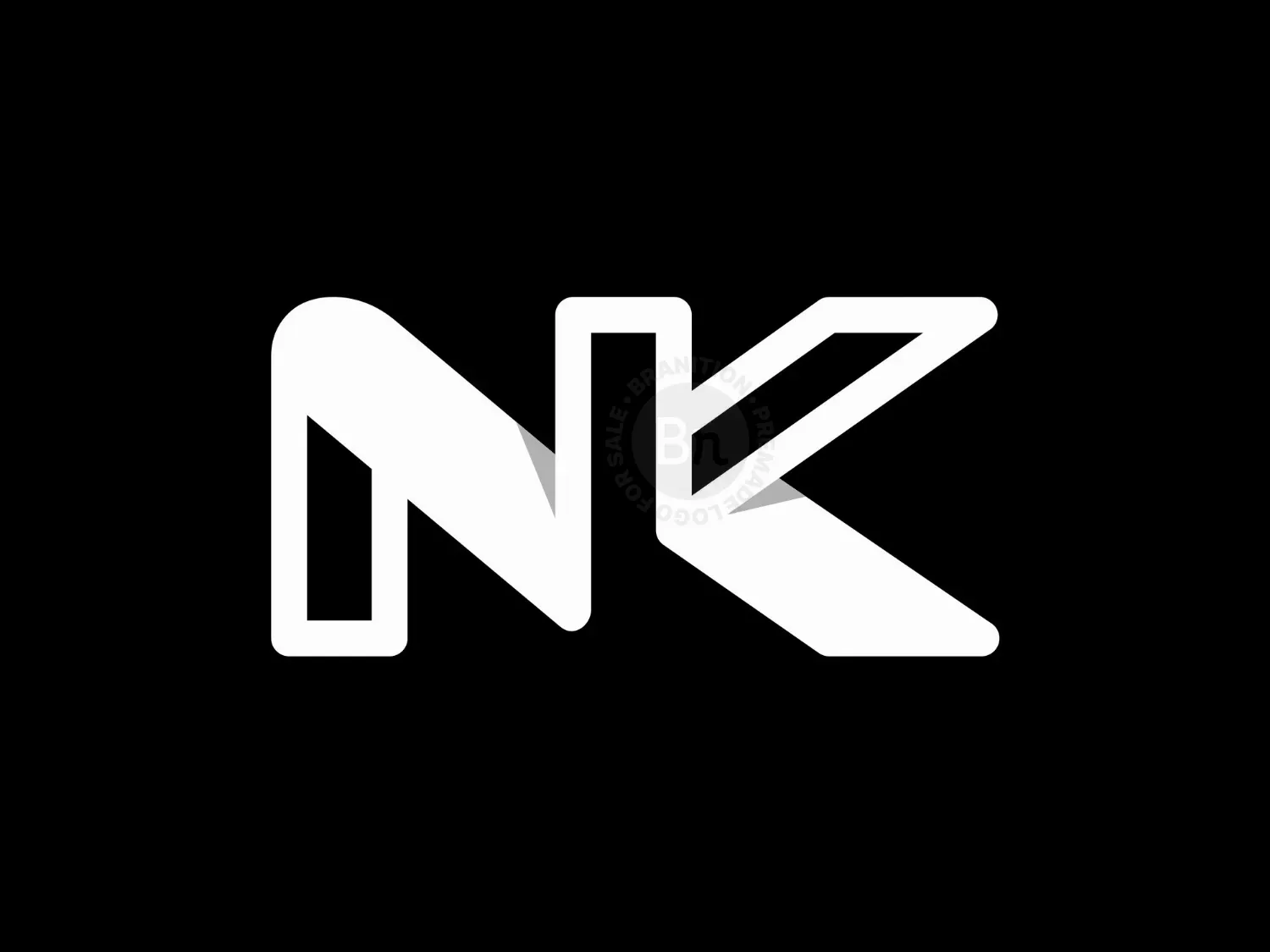 Initial NK Simple Logo