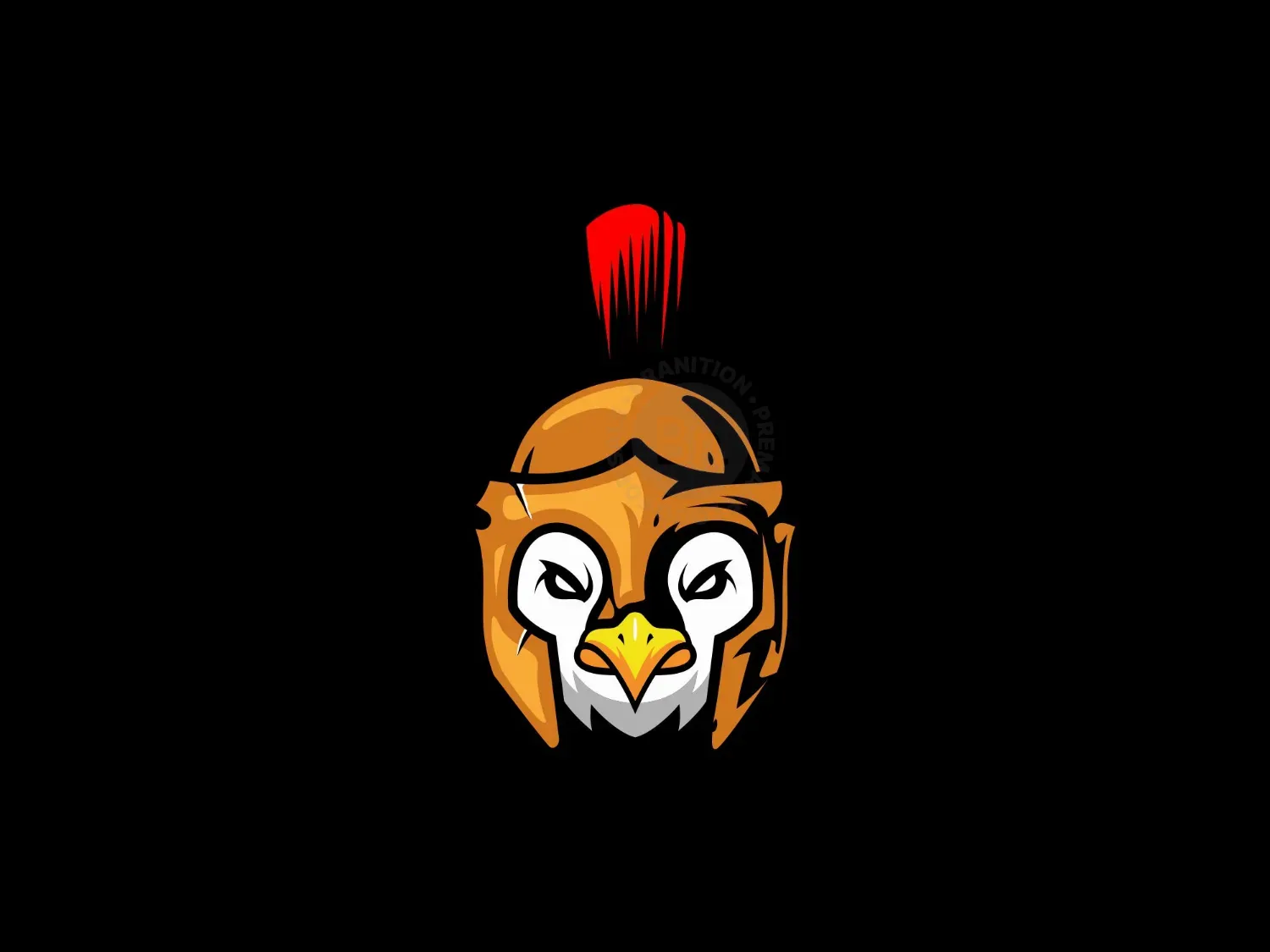 Penguin Spartan Logo