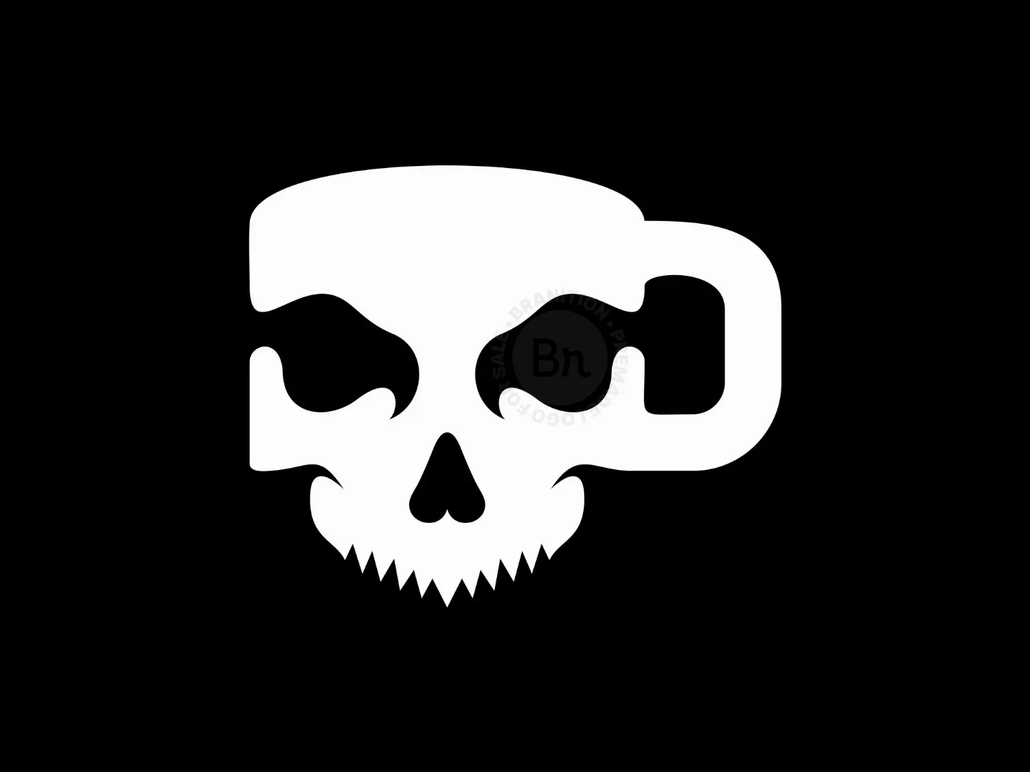 Skull Mug Logo