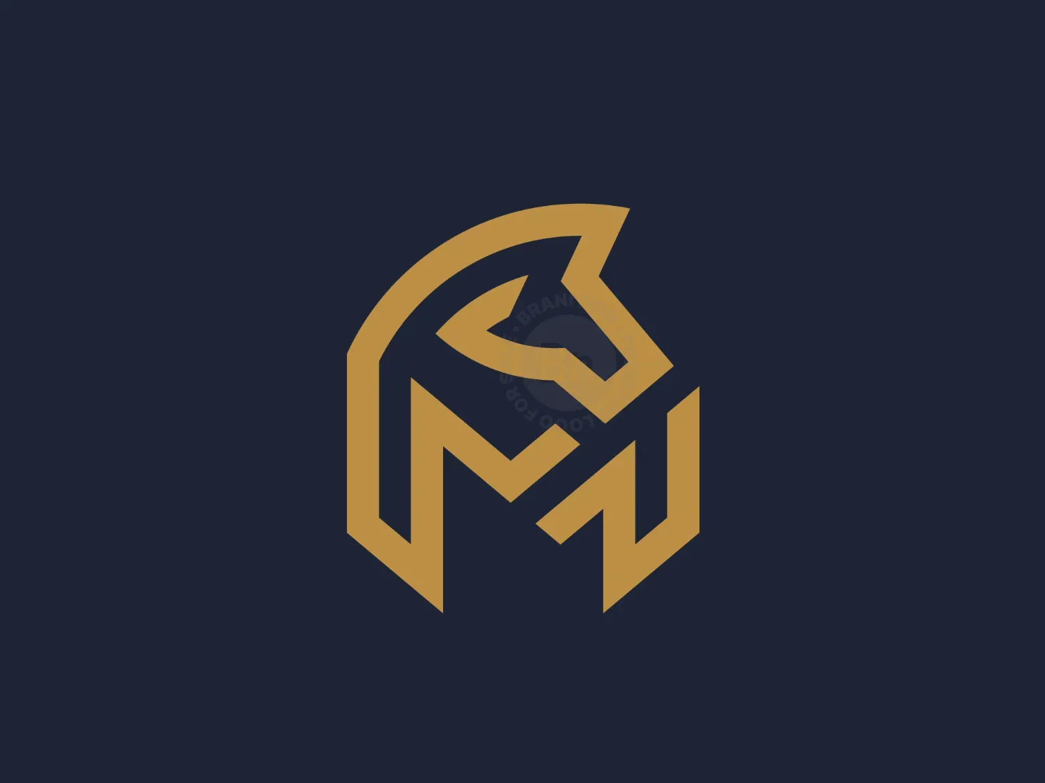 Horse Letter M Logo - Branition