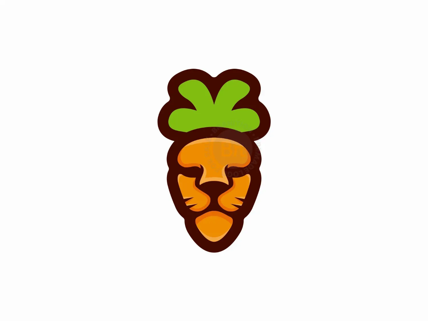 Lion Carrot Logo