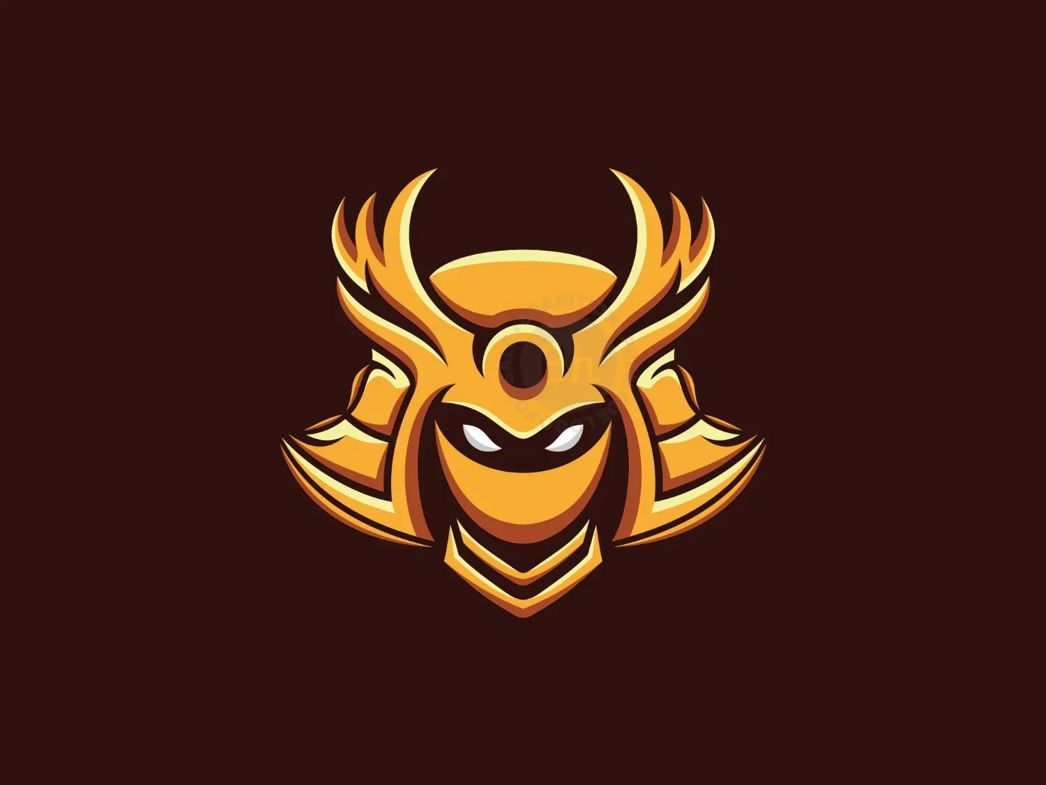 Shogun Mascot Vector Logo