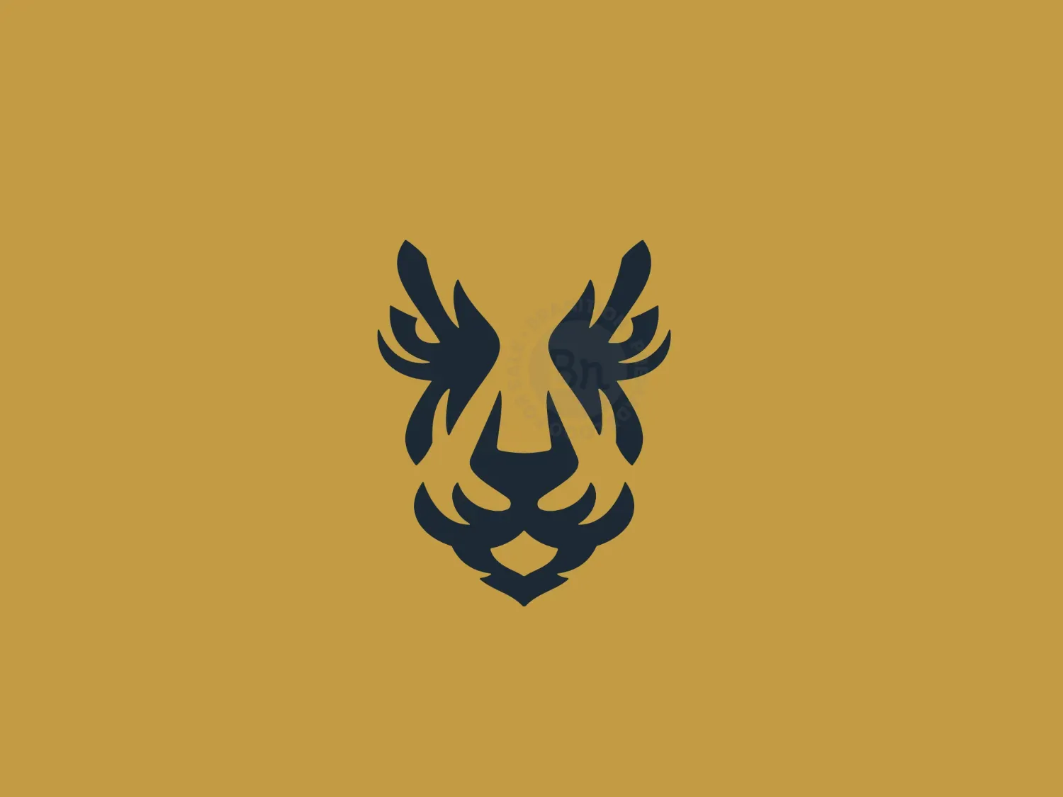 Lion Butterfly Logo