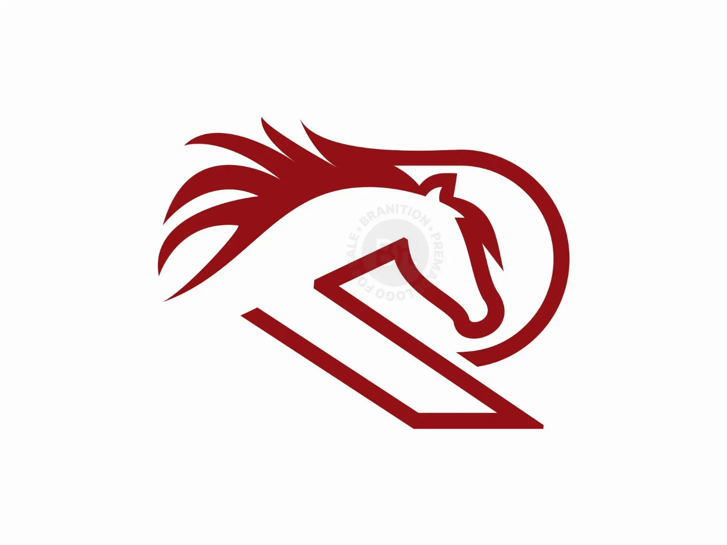 R Horse Logo