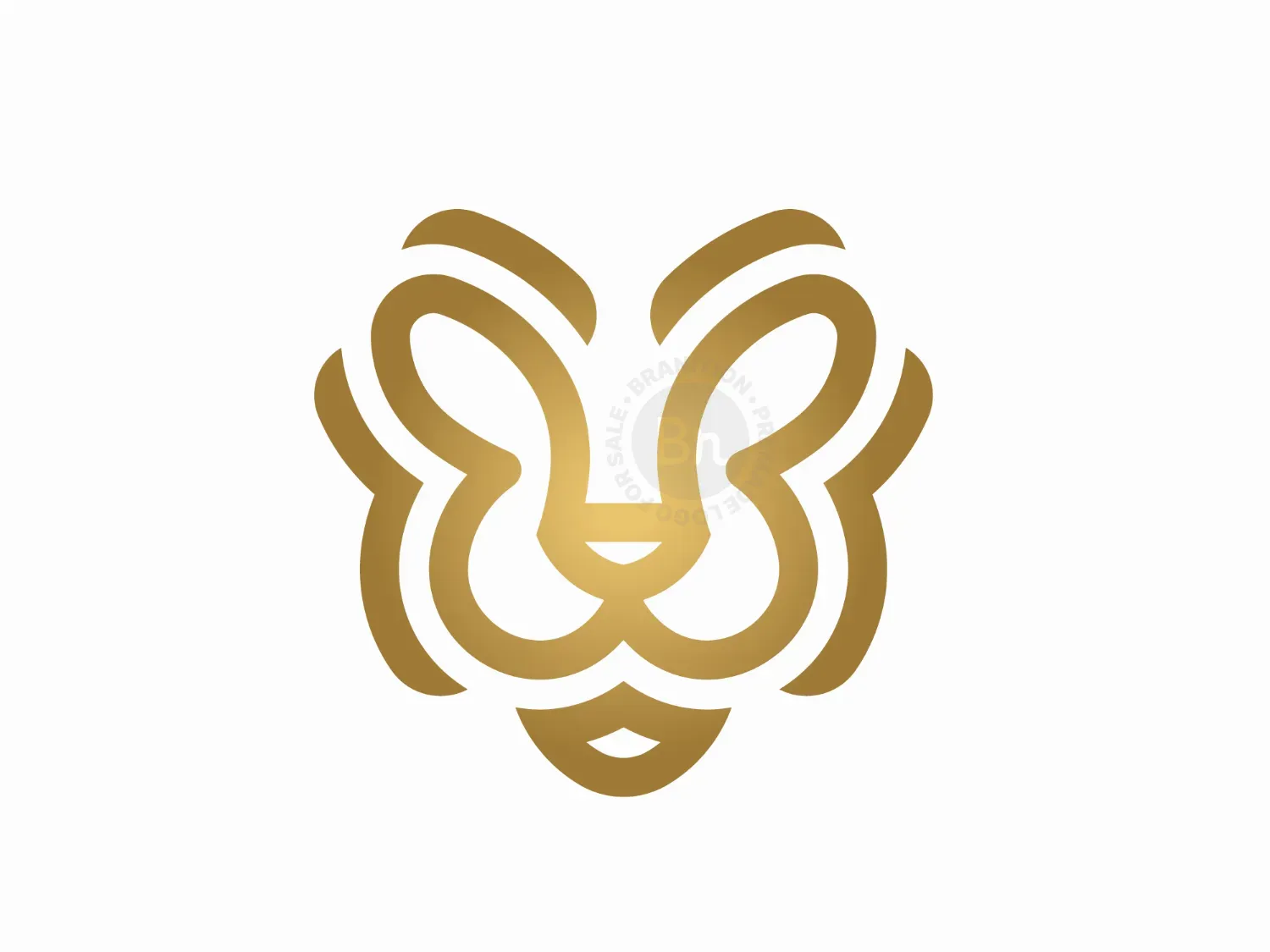 Lion Butterfly Logo