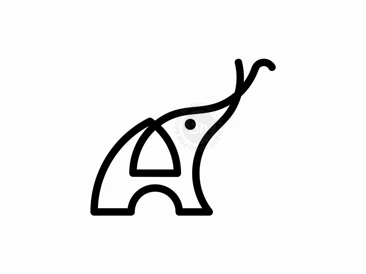 A Elephant Logo