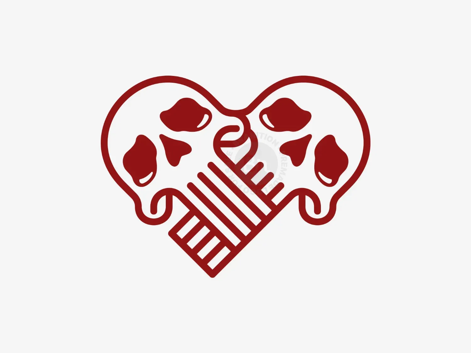 Skull Love Logo