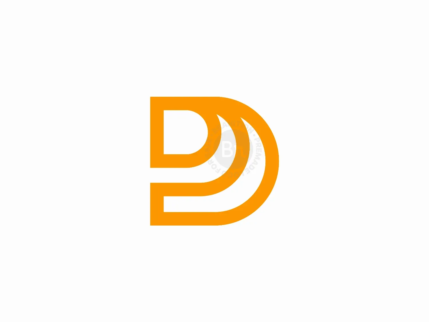 modern d logo logo 10