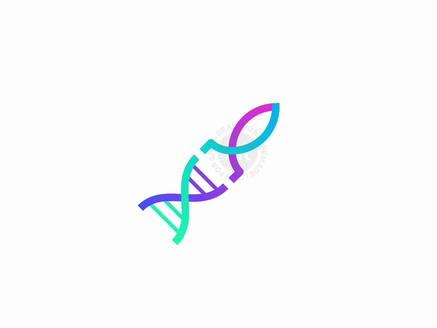 Rocket Dna Helix Logo