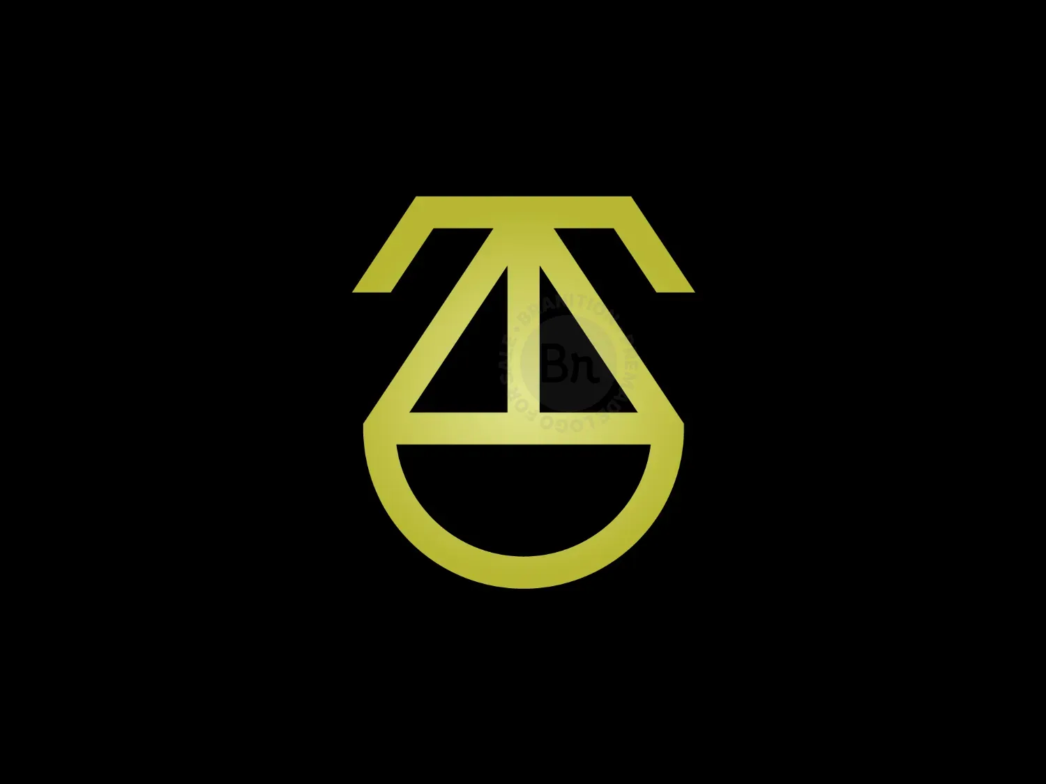 Letter T Law Logo