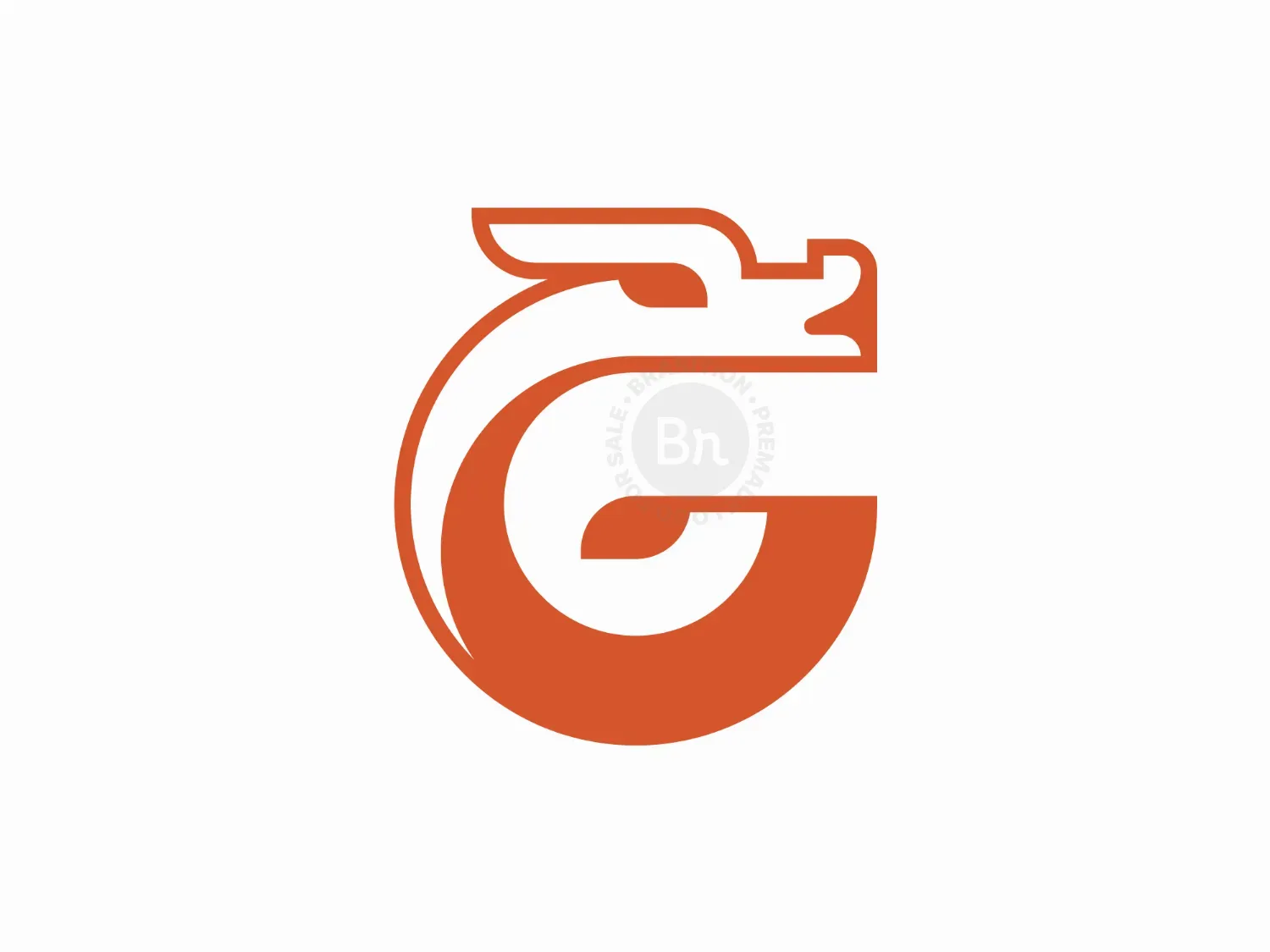 Modern G Dragon Logo