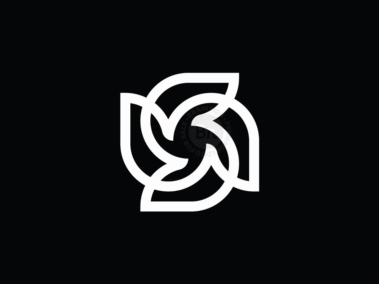 Double S Spiral Logo