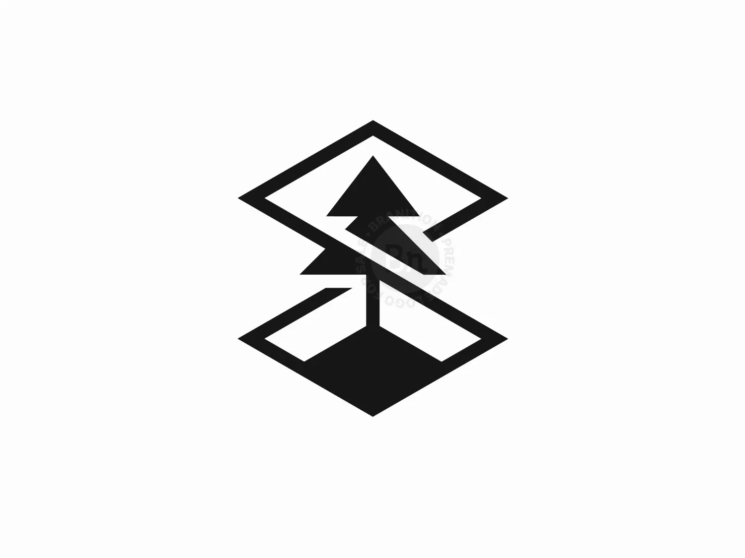 Box Pine Logo - Branition