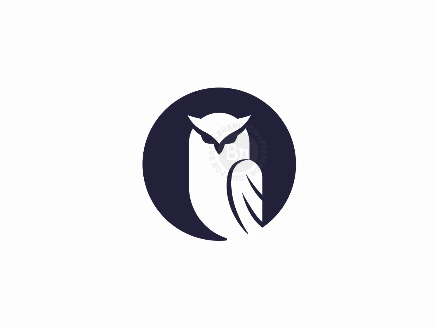 Minimal Owl Logo