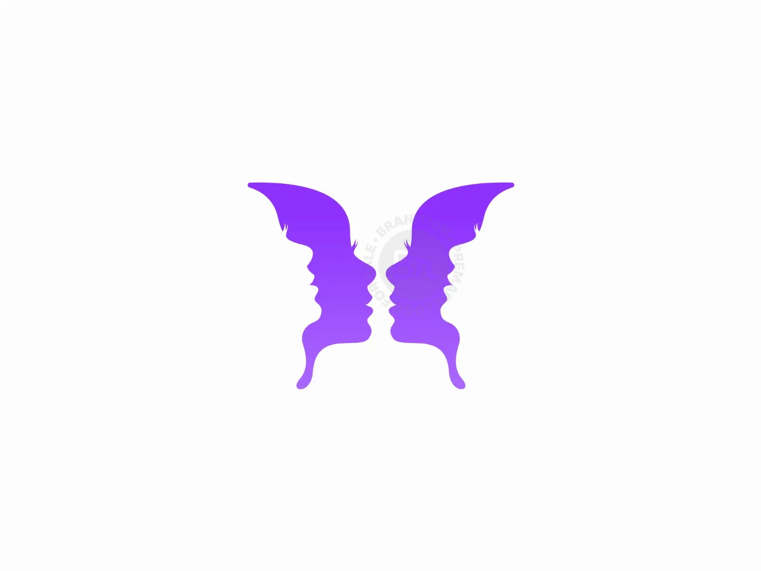 LADY BUTTERFLY LOGO