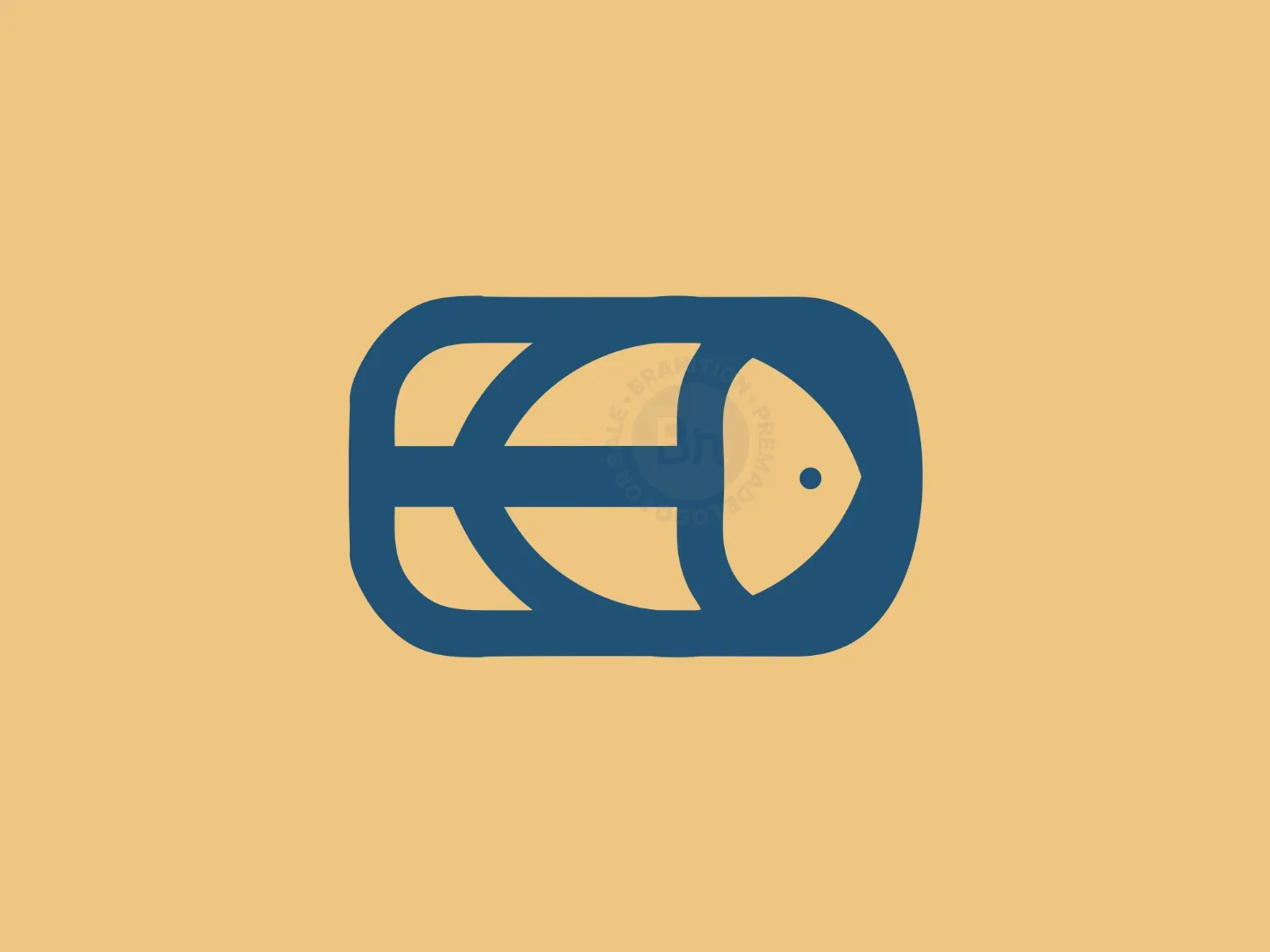 Cutting Board Fish Logo