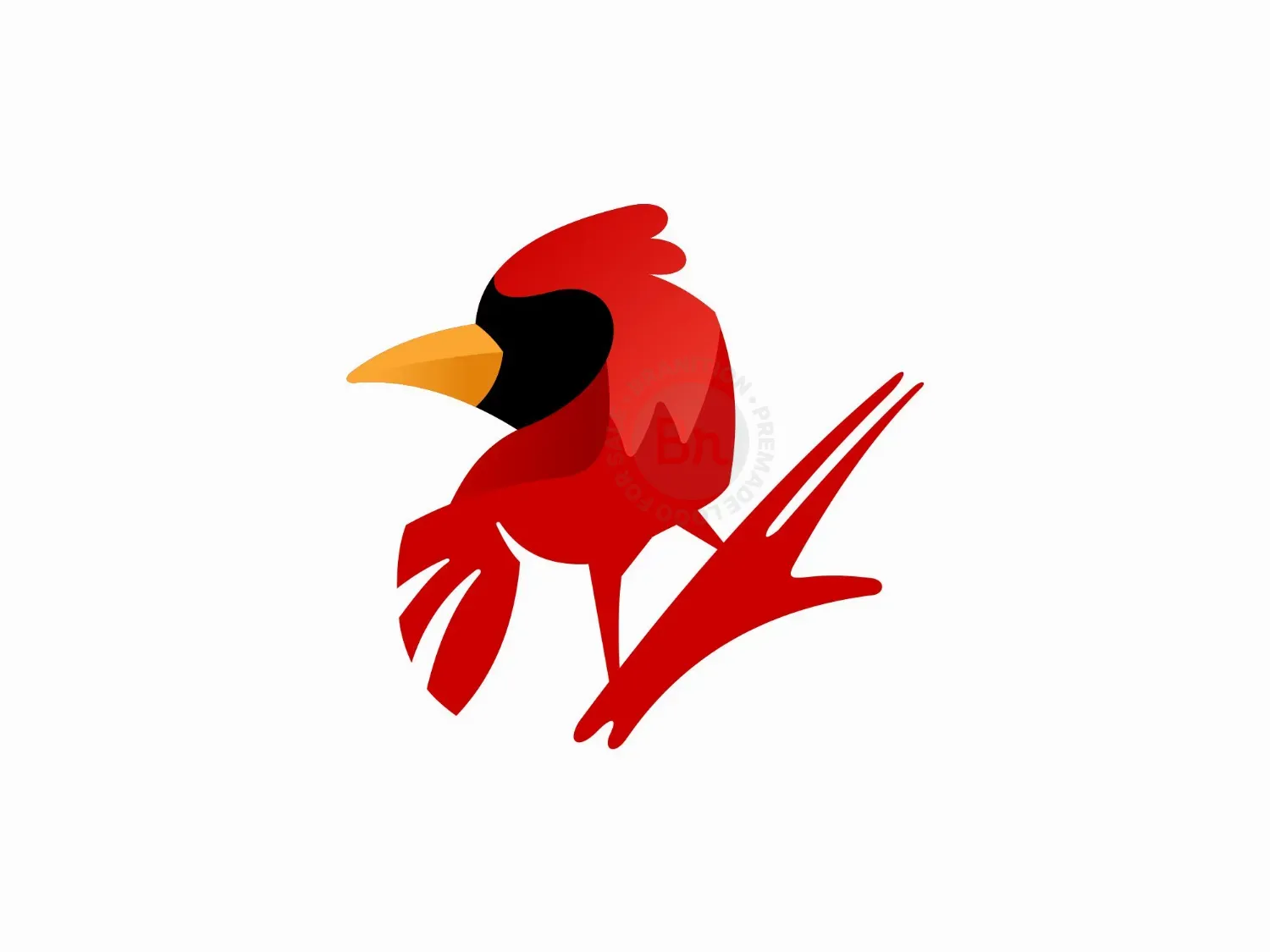 Bird Cardinal Logo