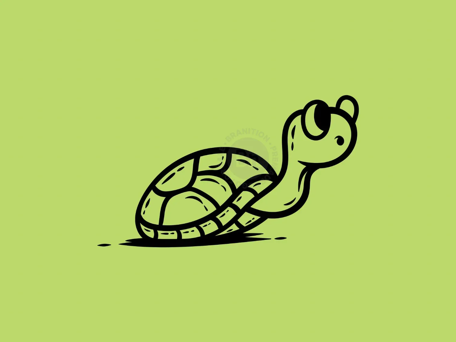 Funny Turtle Logo