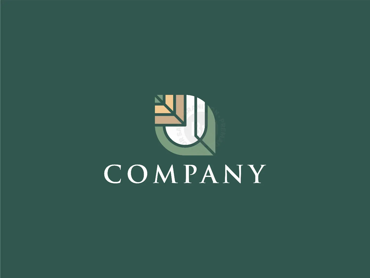 J Leaf Luxury Modern Ecology Logo