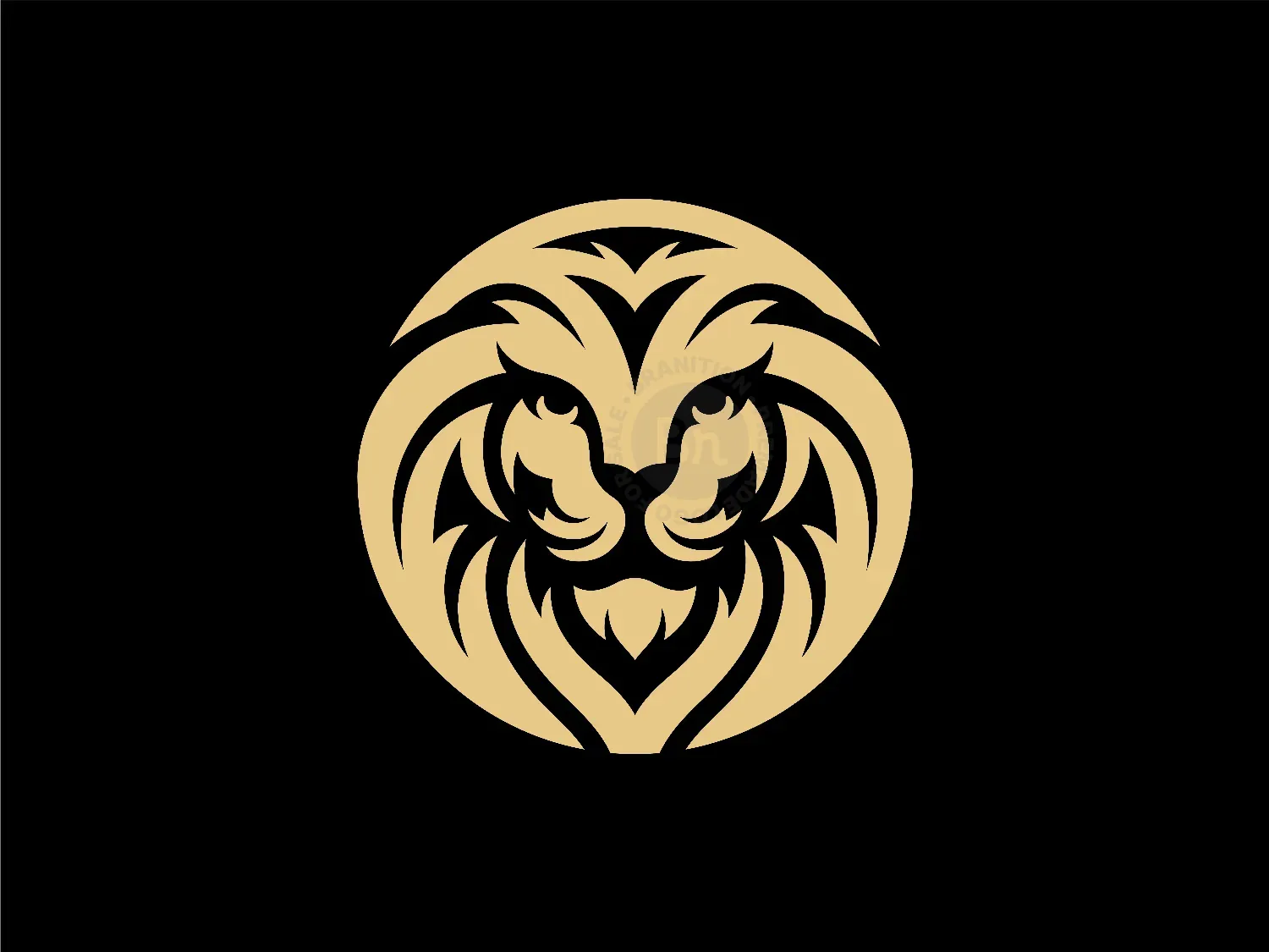 gold lion logo 3