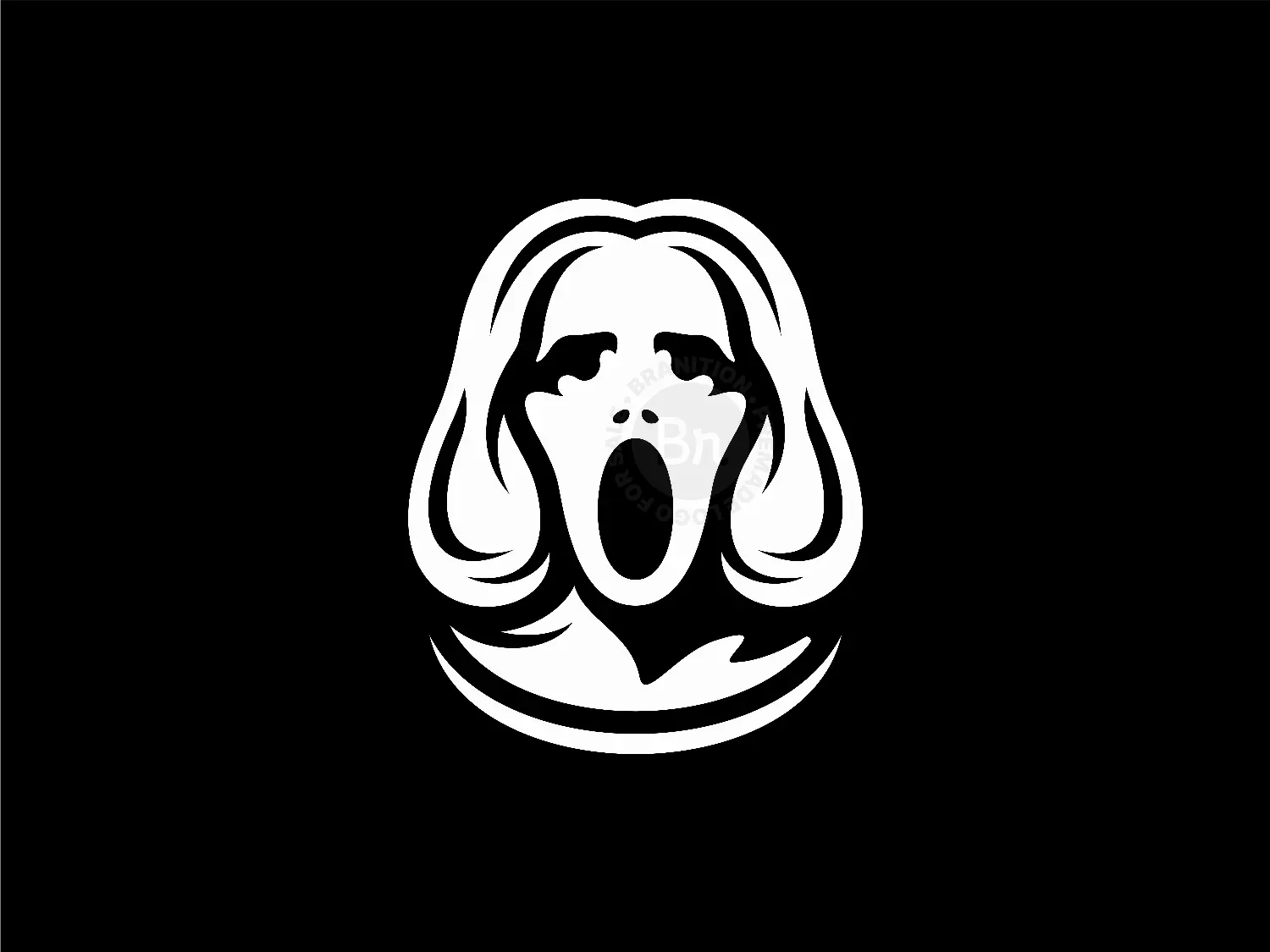 Woman Ghost Logo