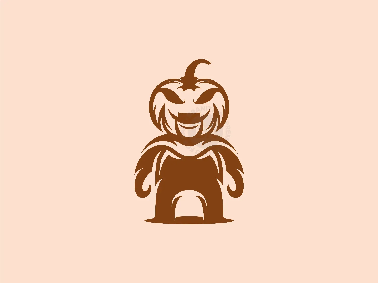 Pumpkin Man Logo