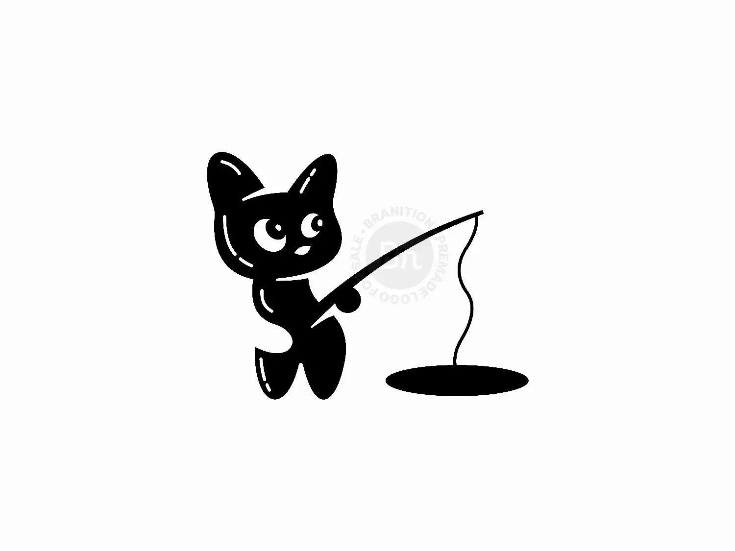 Cat Fishing Logo