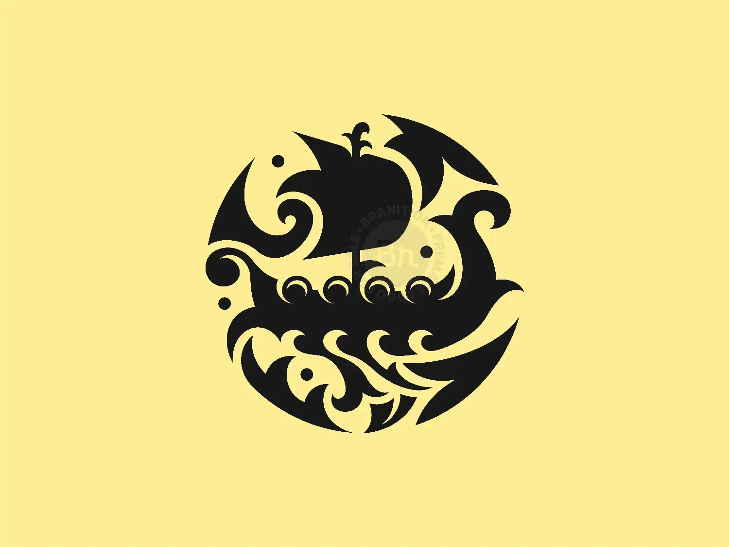 viking ship logo 0