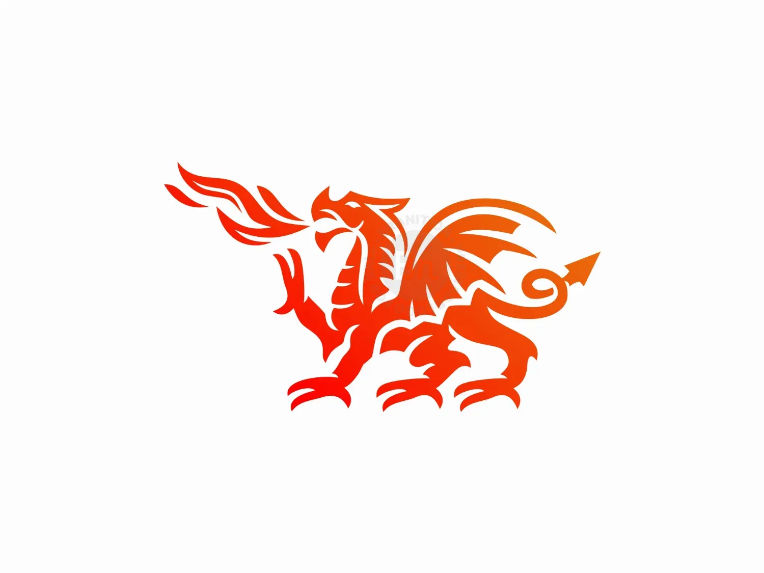 Dragon Flame Logo