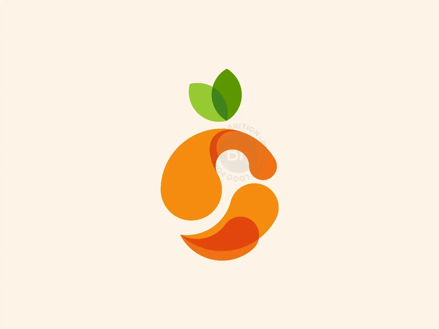 Orange Fruit Logo