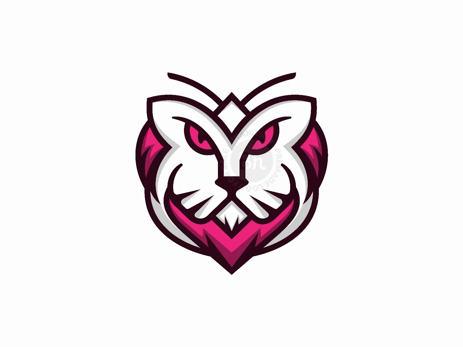 Lion Butterfly Logo