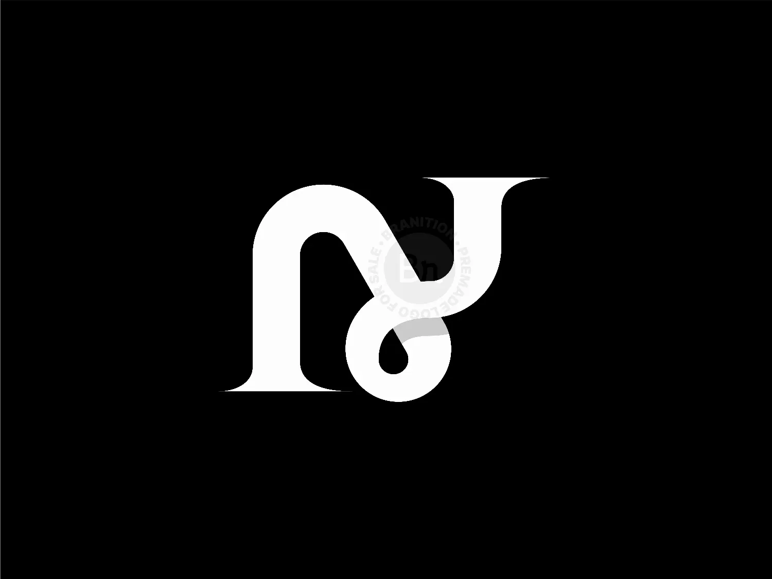 Letter N Simple Logo