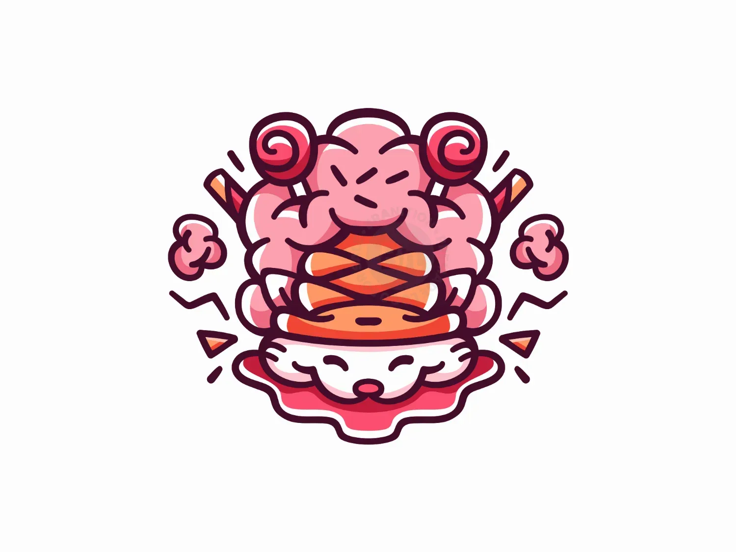 Ice Cotton Candy Logo