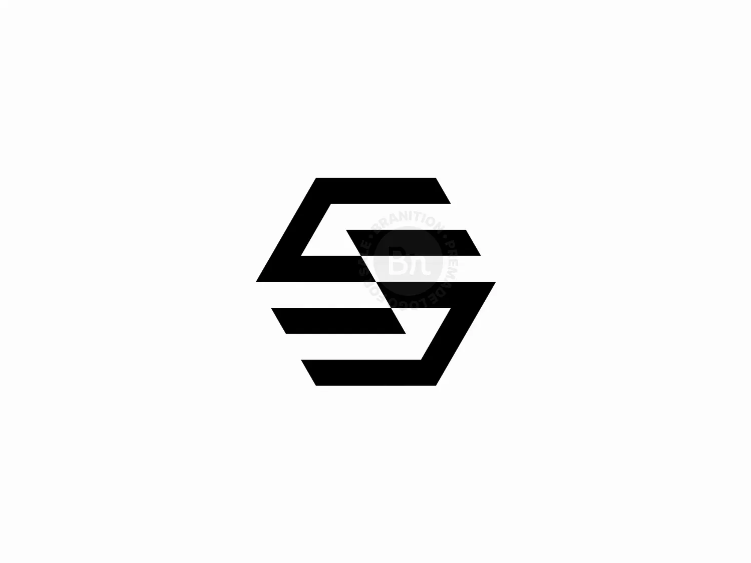 SE Letter Monogram Logo