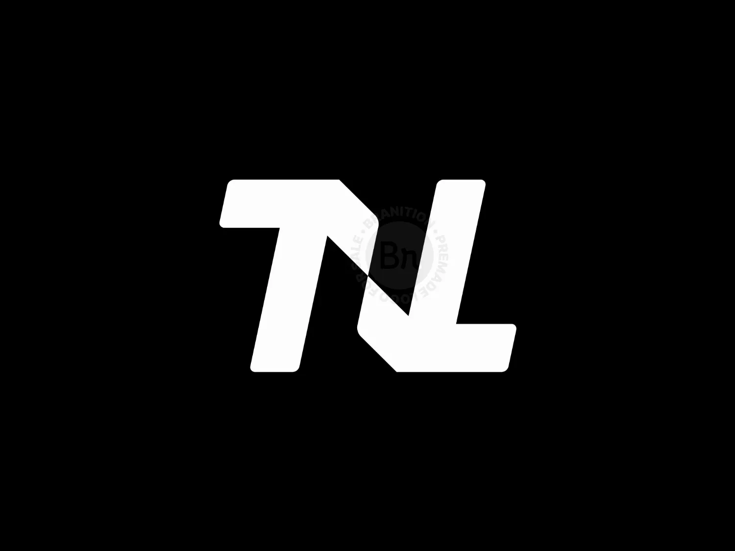 NT Letter Monogram Logo