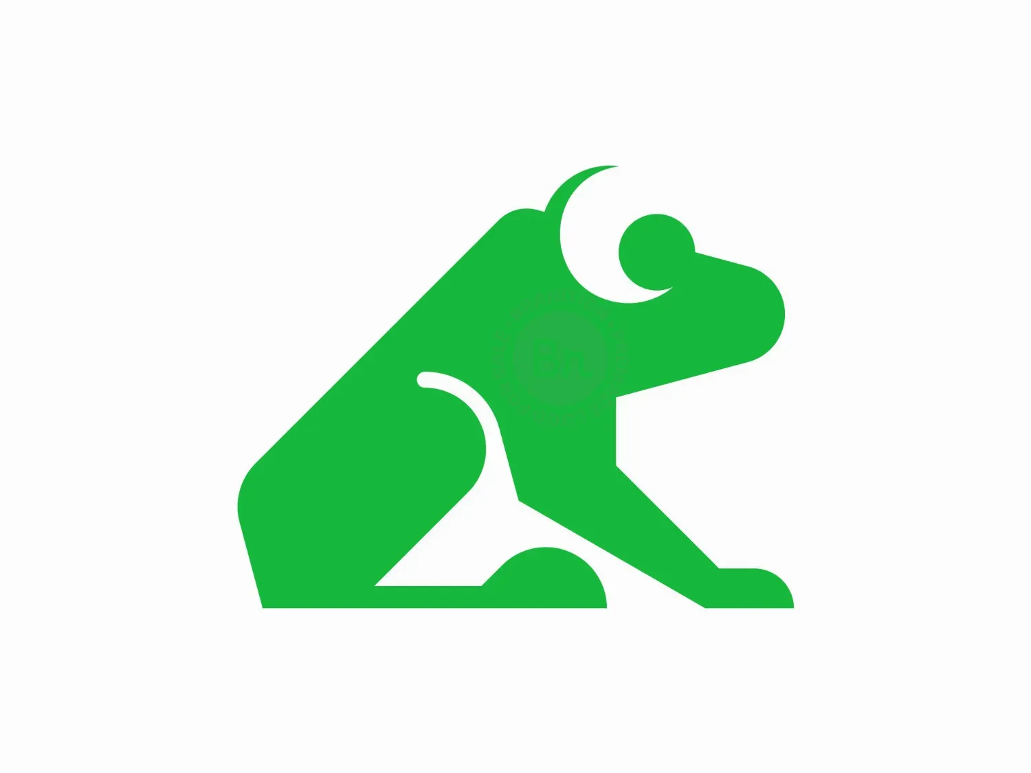 Simple Frog Logo