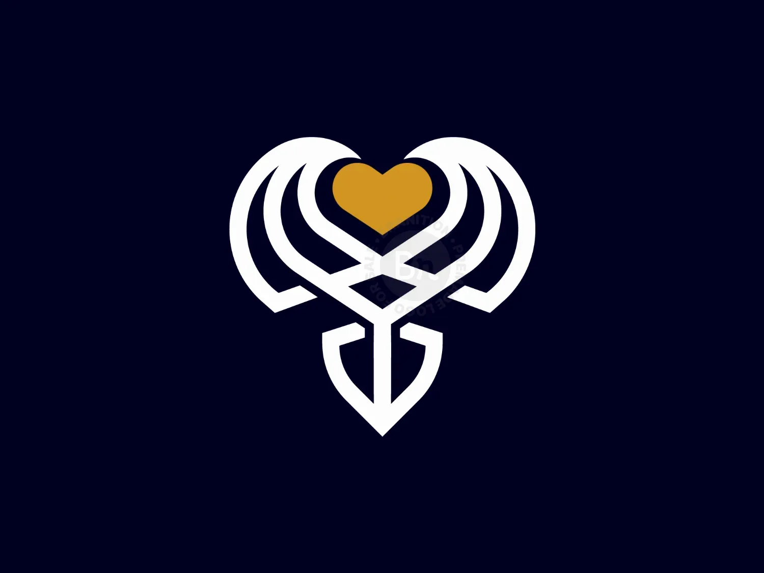 Y Love Wings Logo