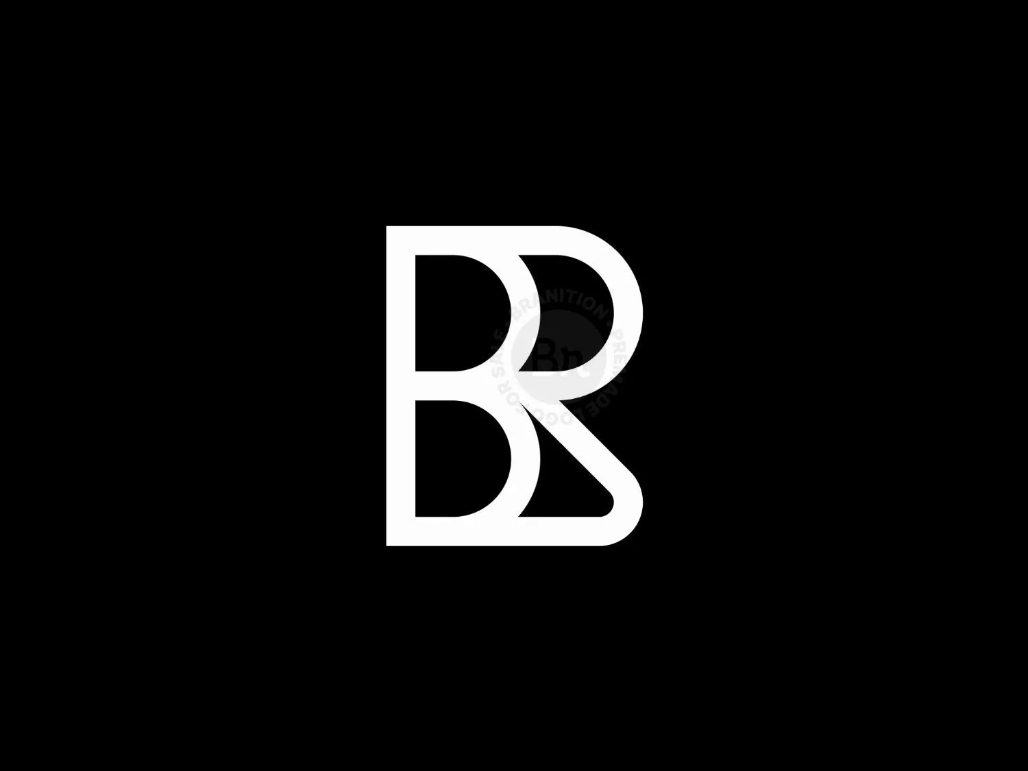 RB Letter Monogram Logo