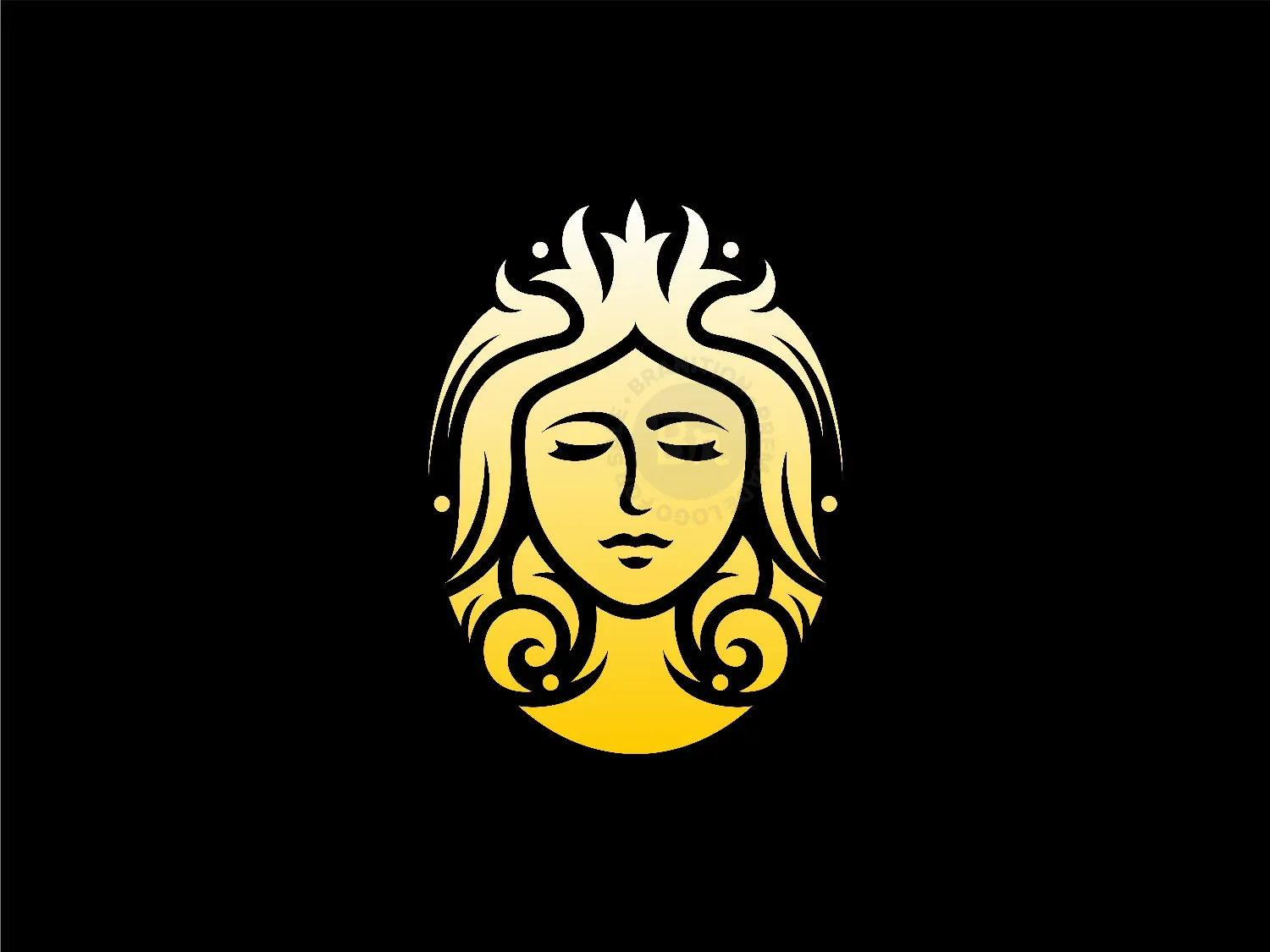 Beauty Woman Luxury Logo