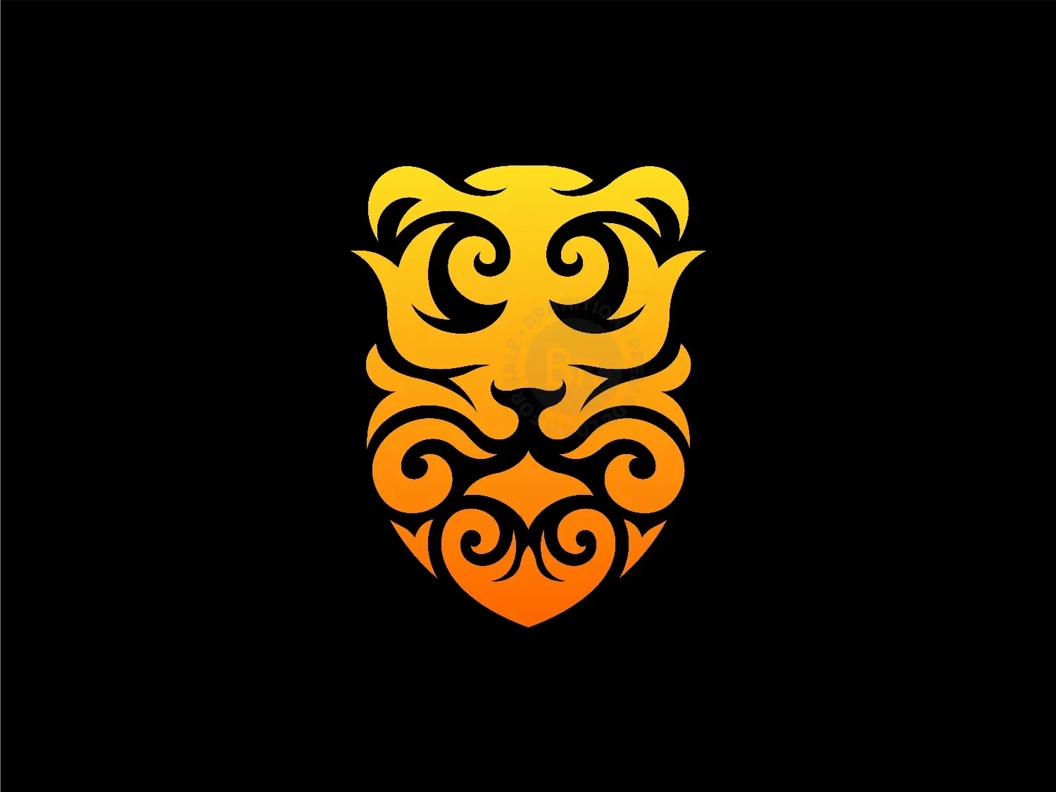 Tiger Ornament Logo