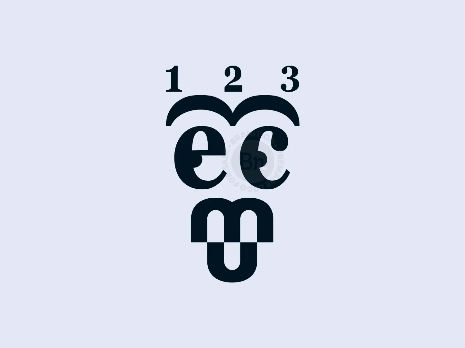 modern e logo logo 7