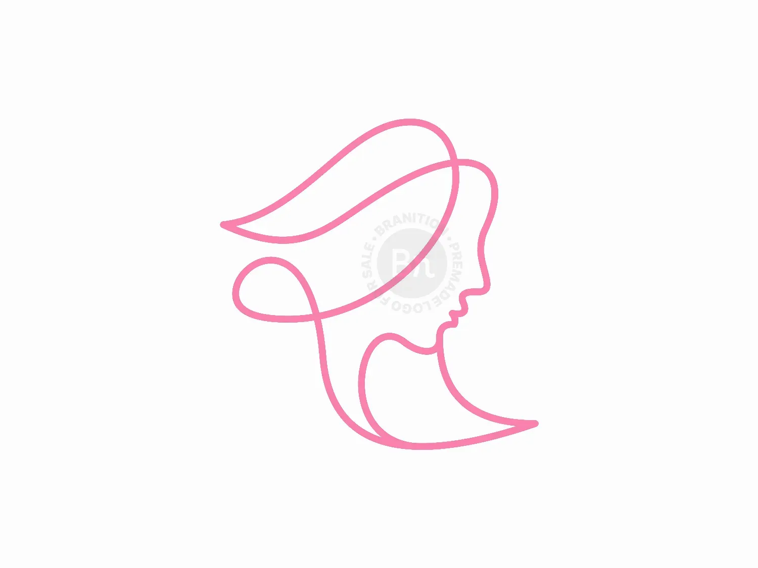 beautiful lady logo 5