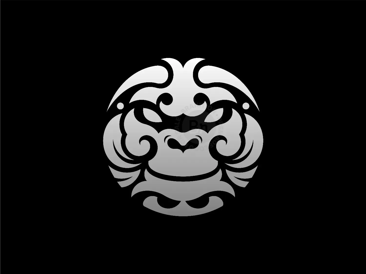 Gorilla Ornament Logo